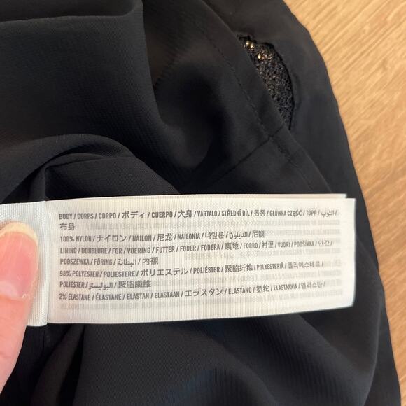 Abercrombie & Fitch Womens Black Full Sequin Puff Short Sleeve Blouse Size Small - Picture 5 of 8